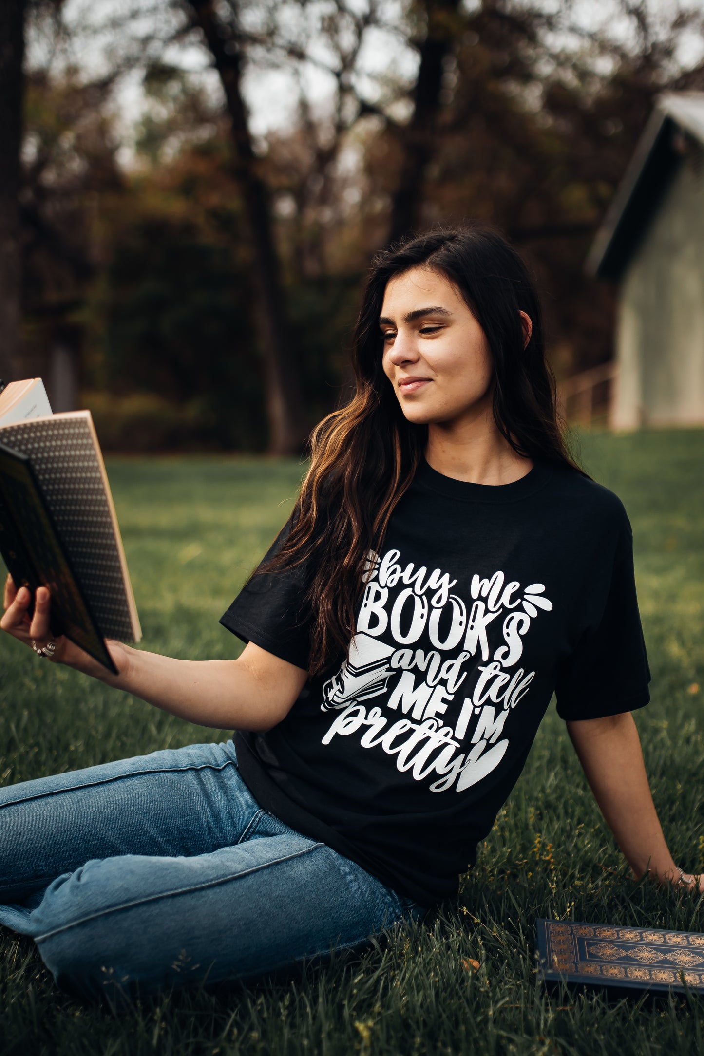 Buy Me Book and Tell Me I’m Pretty T-Shirt
