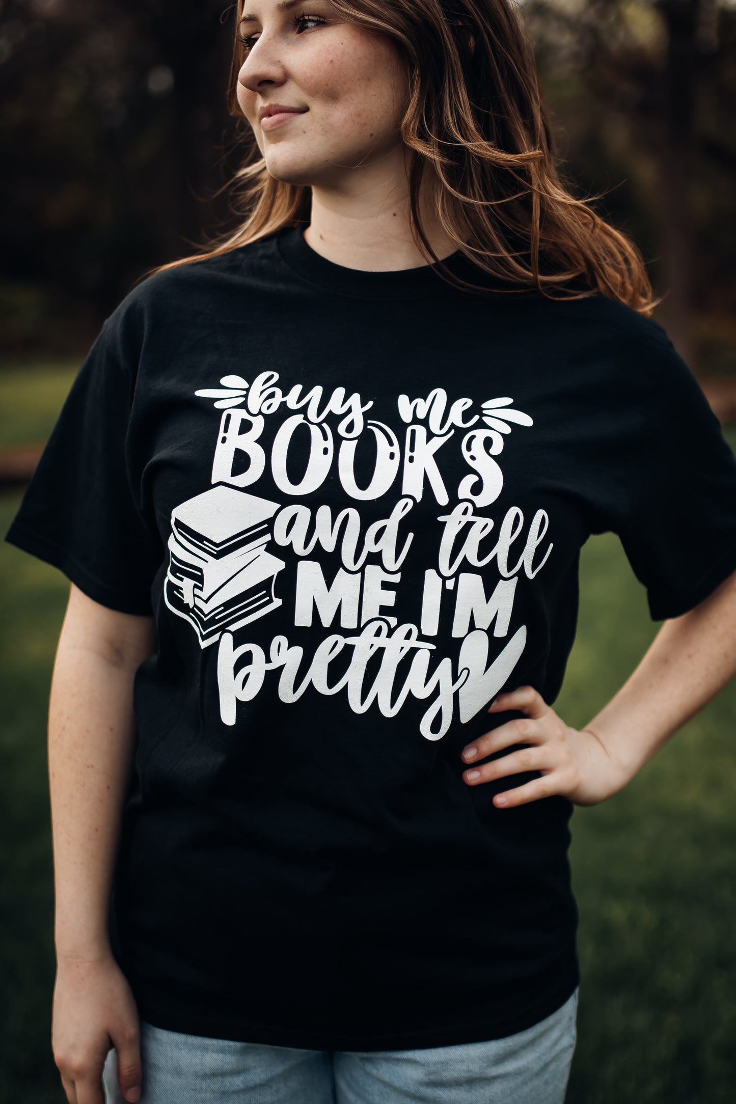 Buy Me Book and Tell Me I’m Pretty T-Shirt