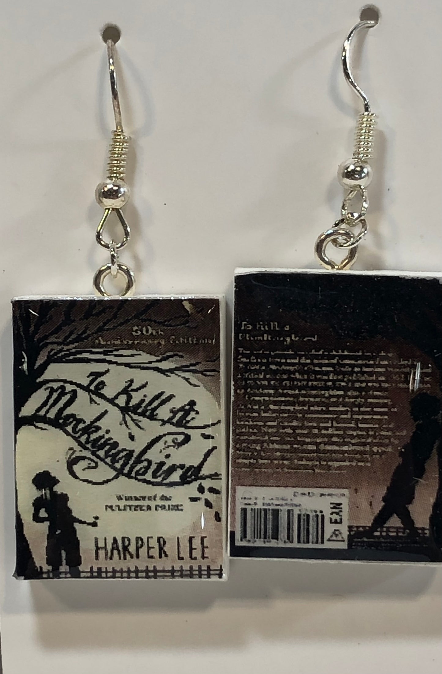 To Kill a Mockingbird Book Earrings