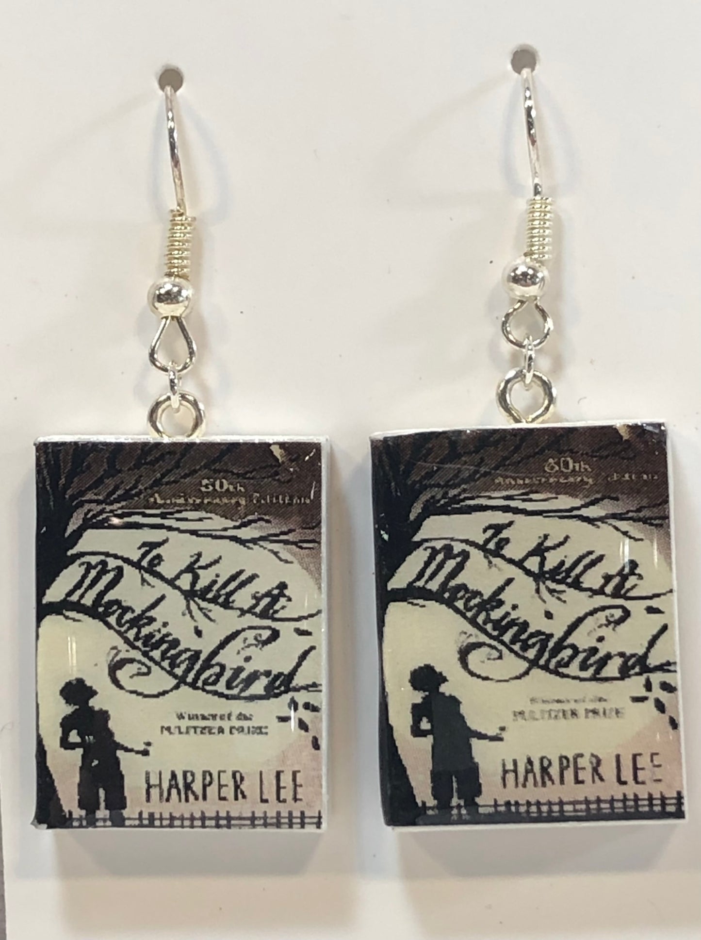 To Kill a Mockingbird Book Earrings