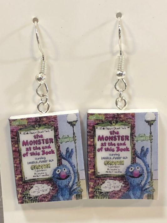 The Monster at the End of This Book Earrings
