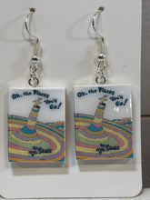 Load image into Gallery viewer, Oh the Places You’ll Go Book Earrings