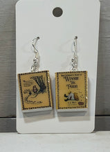Load image into Gallery viewer, Winnie the Pooh Book Earrings